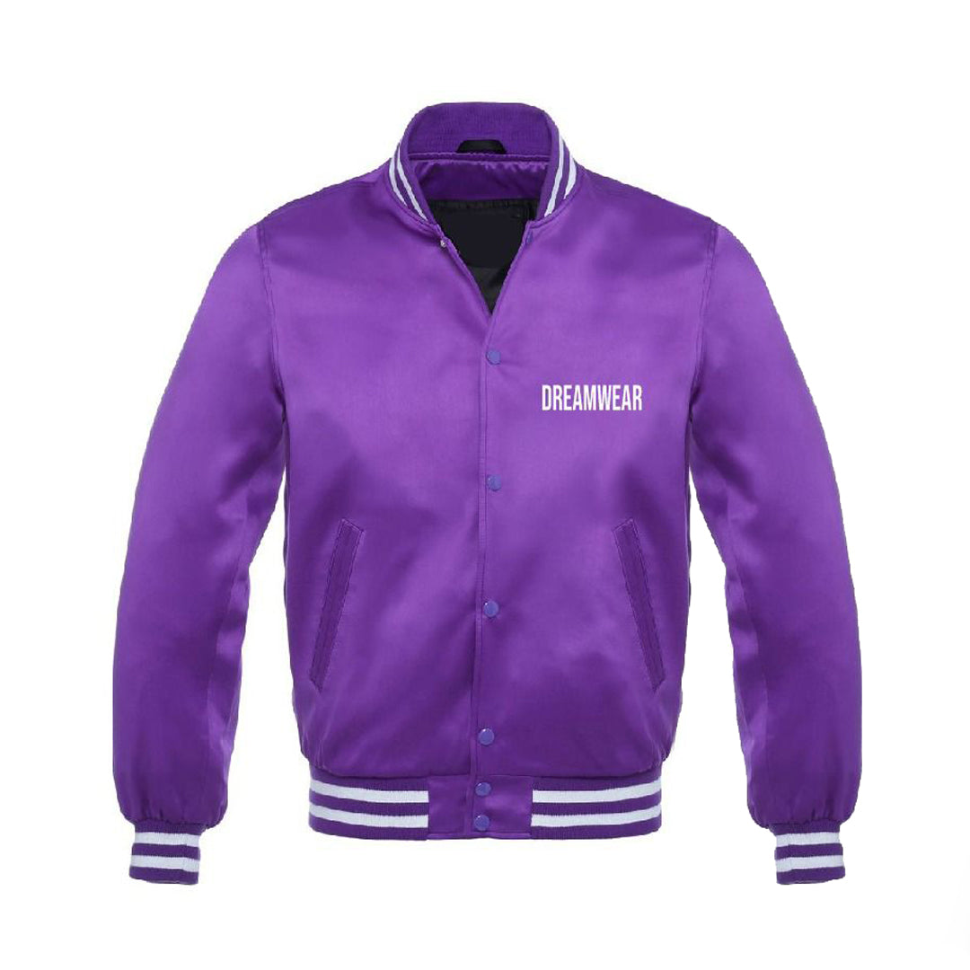 VARSITY JACKET PURPLE - DREAMWEAR