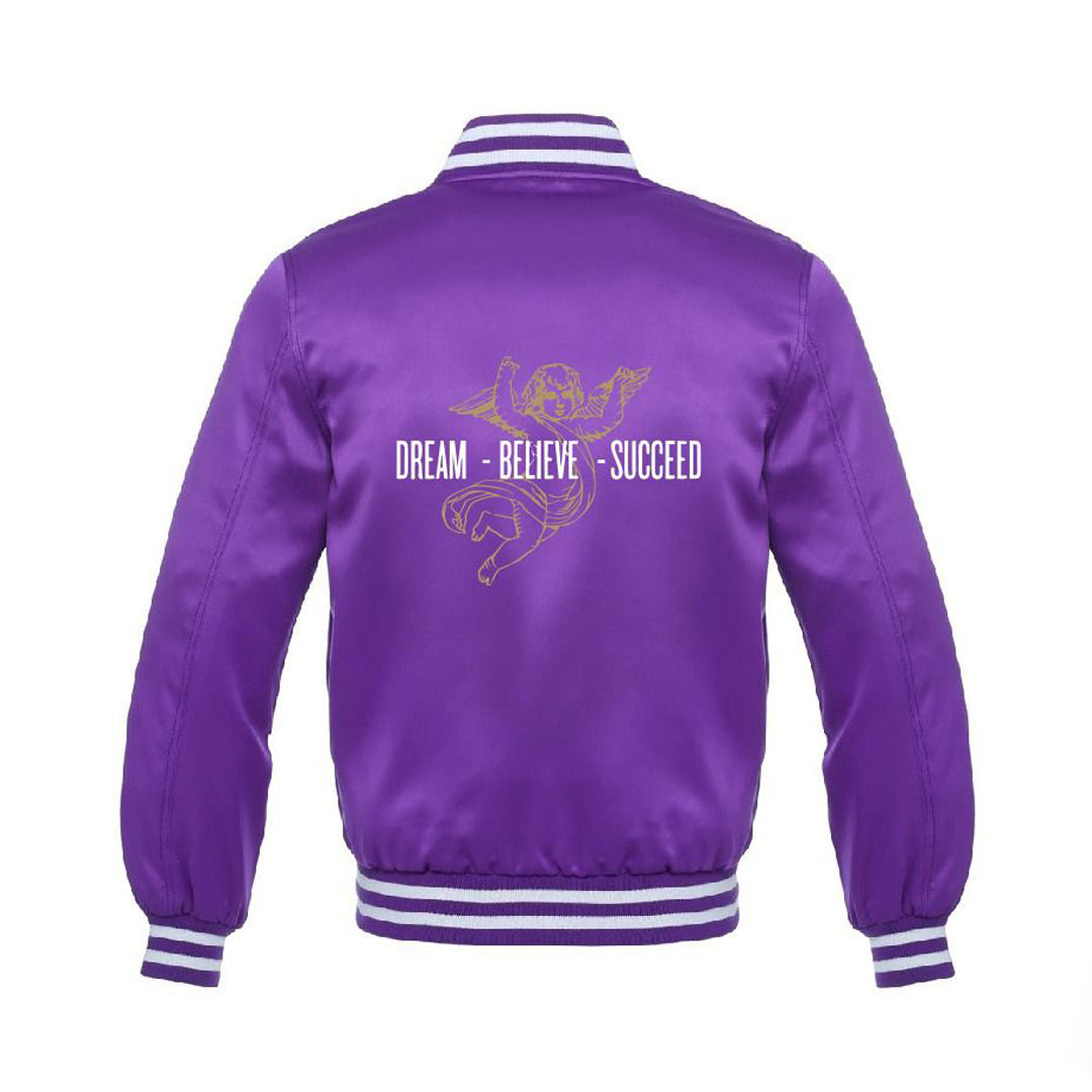 VARSITY JACKET PURPLE - DREAMWEAR