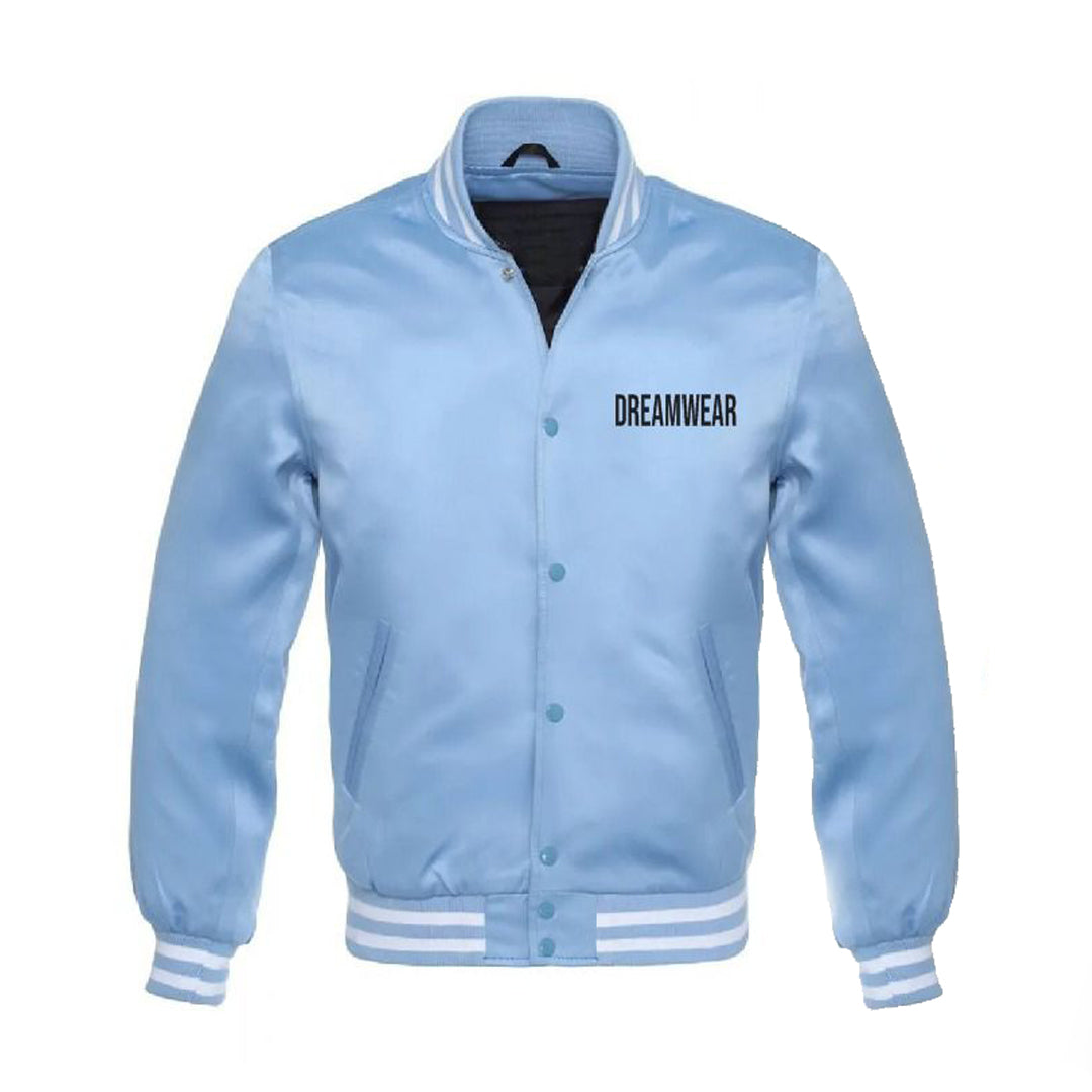 VARSITY JACKET SKY BLUE - DREAMWEAR