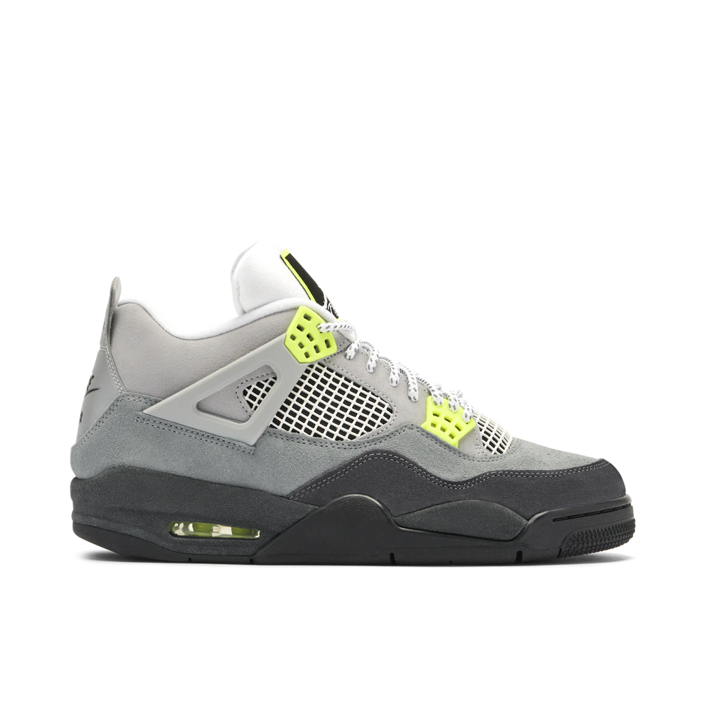 AIR JORDAN 4 95 - NEON GREY SE - DREAMWEAR