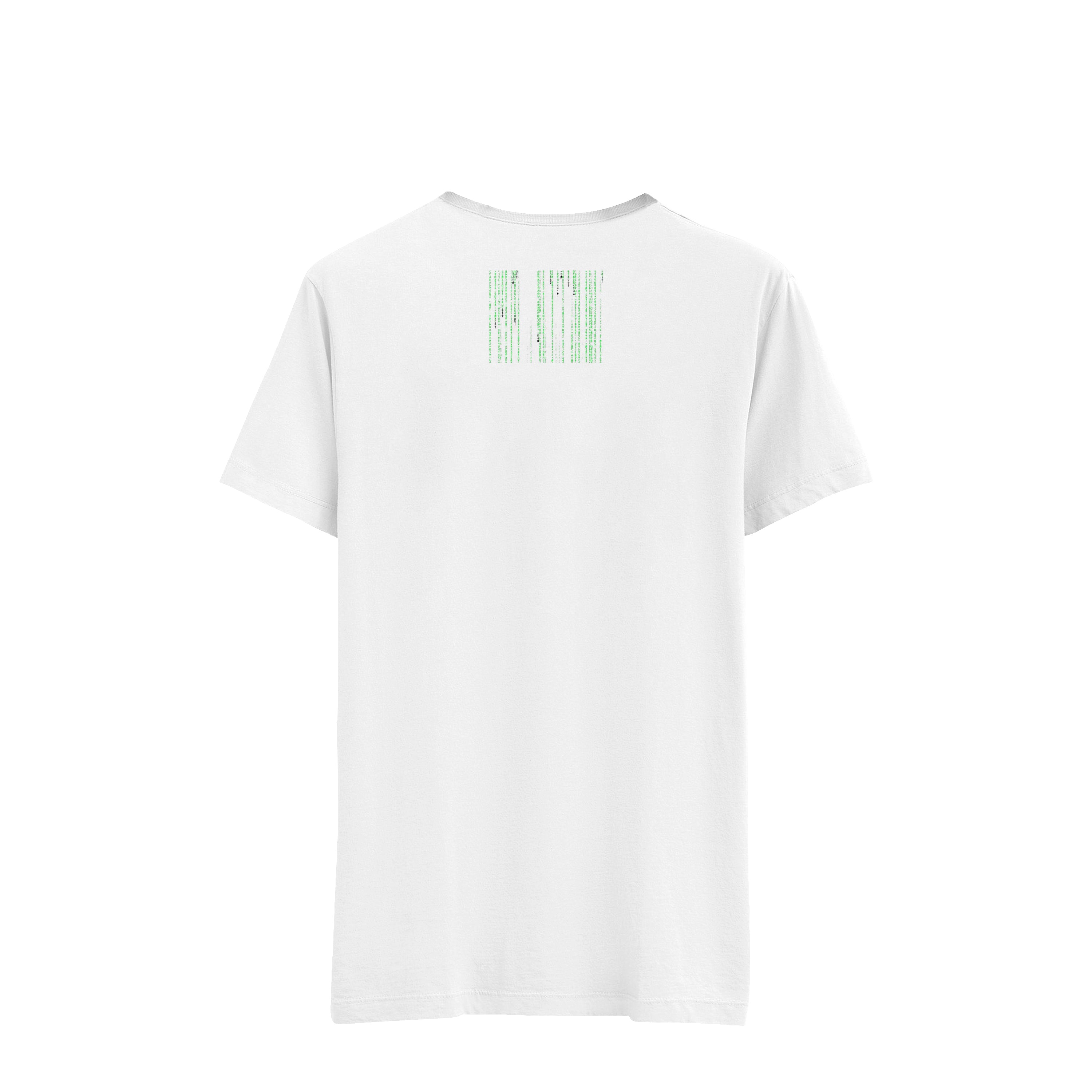 'MATRIX WON'T WIN' T-SHIRT WHITE - DREAMWEAR