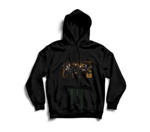 'MATRIX HAS ATTACKED' HOODIE BLACK