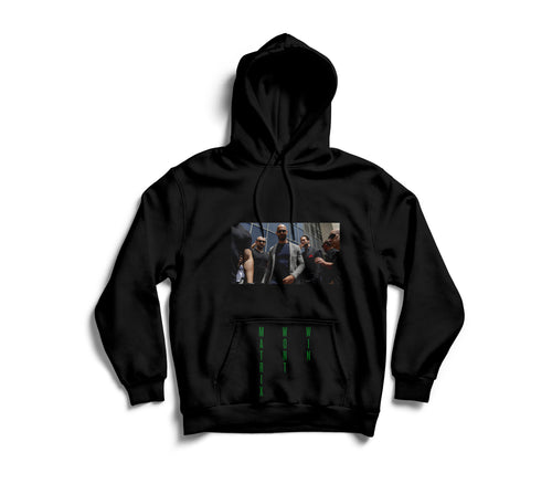 'MATRIX WON'T WIN' HOODIE 2.0 BLACK