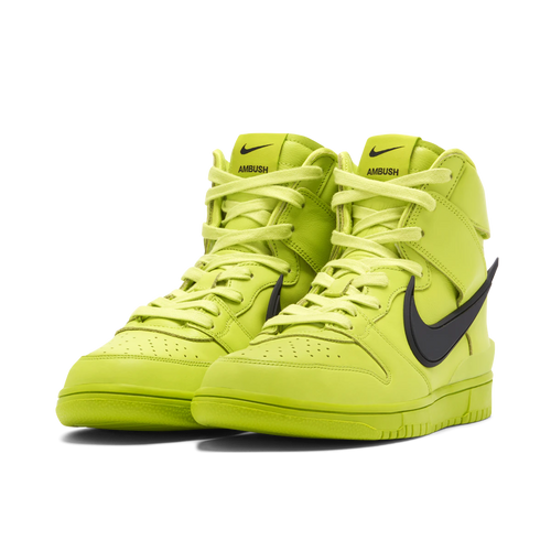 Nike Dunk High x AMBUSH 'Flash Lime'