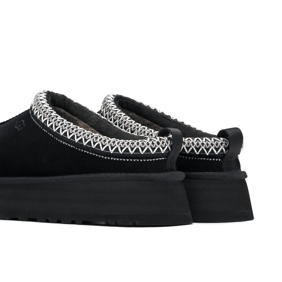 UGG Tazz Slipper – Black | Unisex Platform Slippers