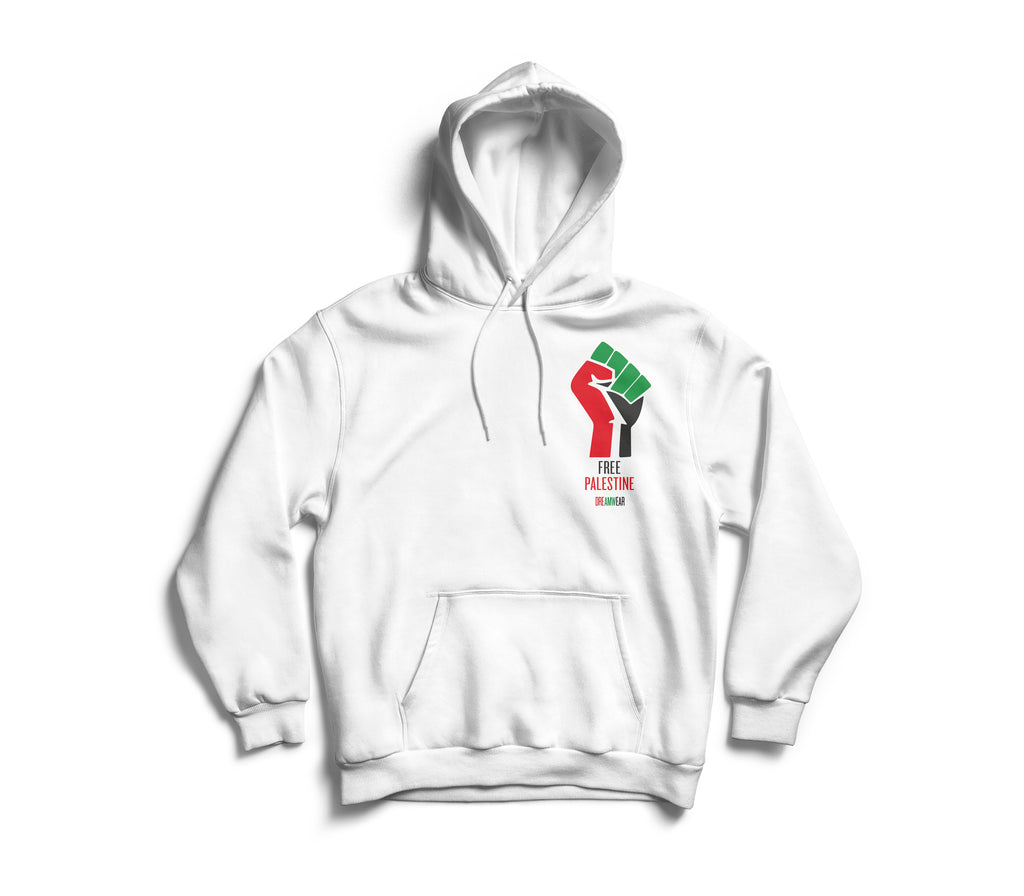 PALESTINE HOODIE 'WHITE'