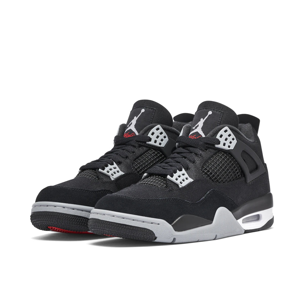 AIR JORDAN 4 RETRO SE - BLACK CANVAS - DREAMWEAR
