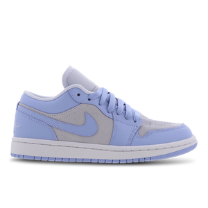 AIR JORDAN 1 LOW FOOTBALL GREY ALUMINIUM 'WHITE'