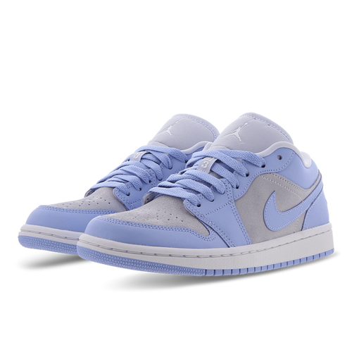 AIR JORDAN 1 LOW FOOTBALL GREY ALUMINIUM 'WHITE'