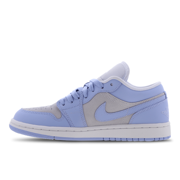 AIR JORDAN 1 LOW FOOTBALL GREY ALUMINIUM 'WHITE'
