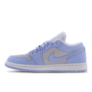 AIR JORDAN 1 LOW FOOTBALL GREY ALUMINIUM 'WHITE'