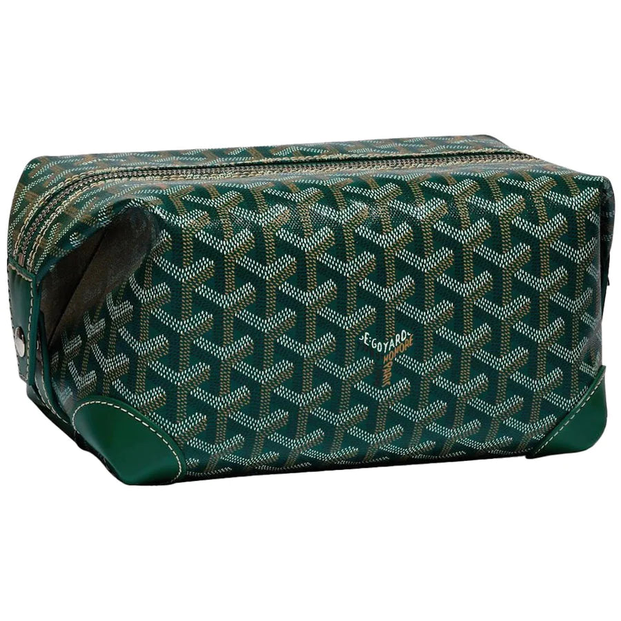 GOYARD BOWLING 25 TOILET BAG - GREEN