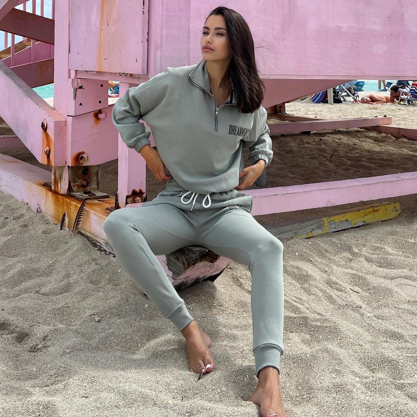 DREAMWEAR CROPPED TOP ‘MINT GREEN' WMNS - DREAMWEAR