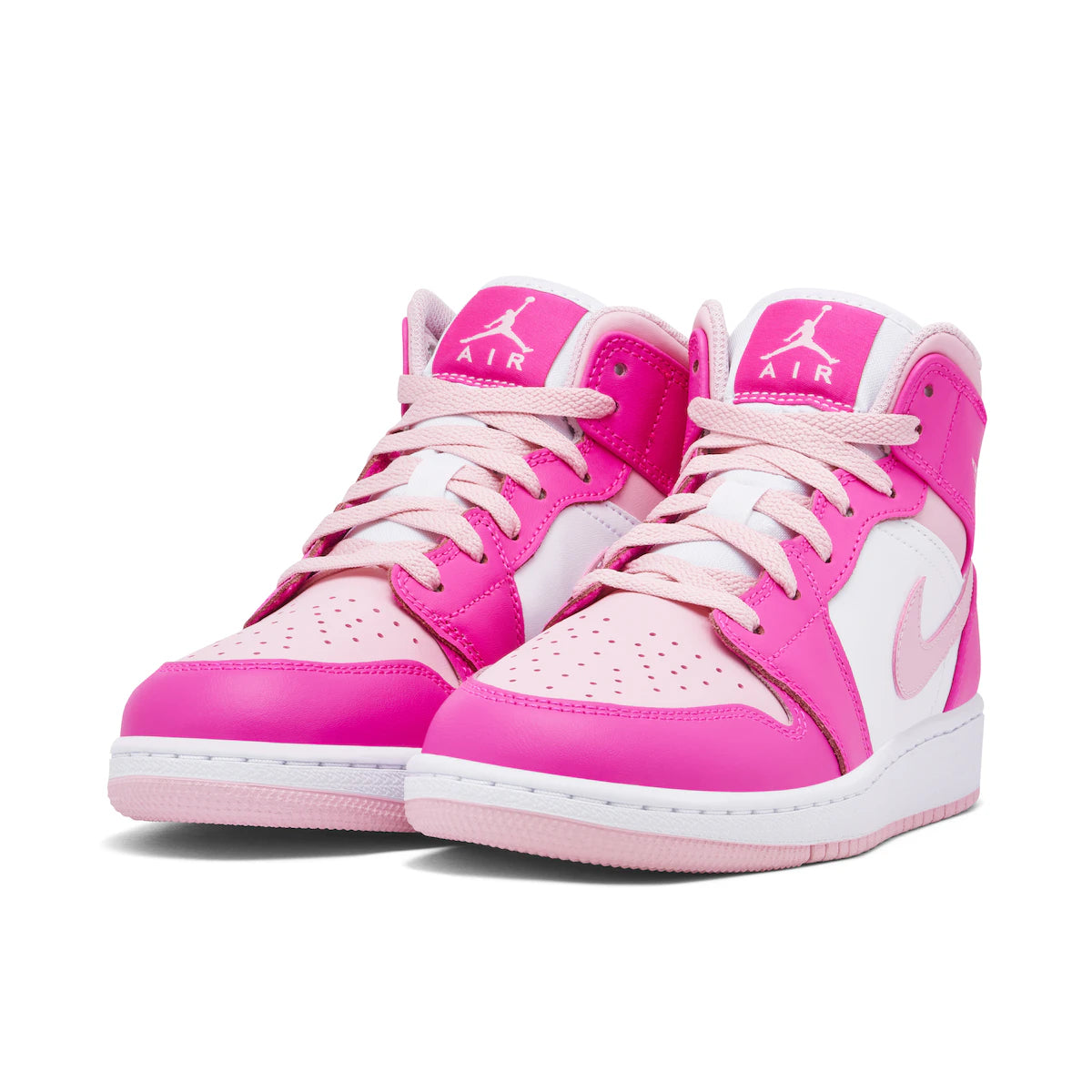 Air Jordan 1 Mid 'Fierce Pink' (GS)