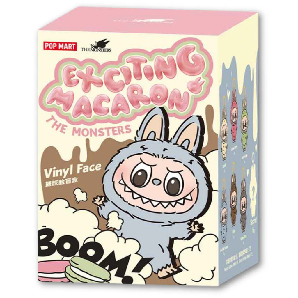 POP MART The Monsters Labubu Exciting Macaron Plush | Single