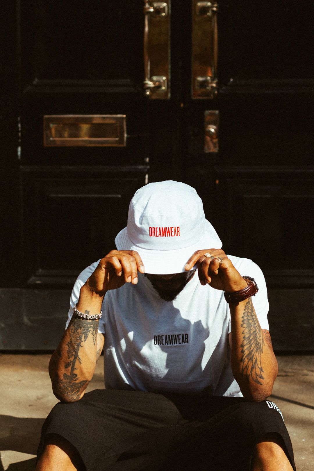 DREAMWEAR BUCKET HAT 'WHITE' - DREAMWEAR