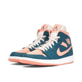 AIR JORDAN 1 MID WMNS 'TEAL GREEN'