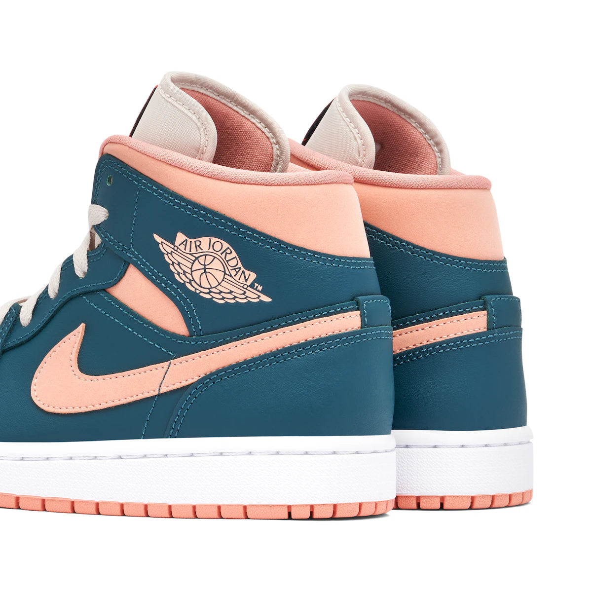 AIR JORDAN 1 MID WMNS 'TEAL GREEN'