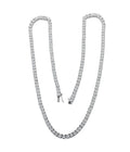 5mm tennis silver chain