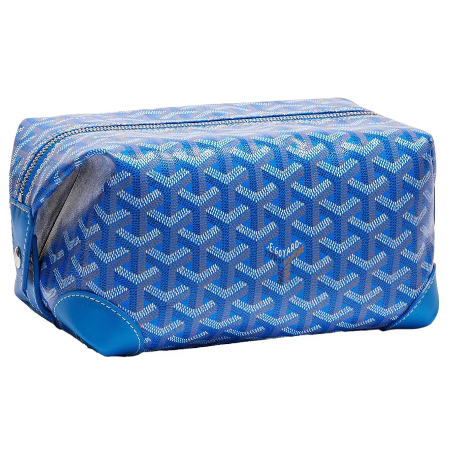 GOYARD BOWLING 25 TOILET BAG - SKY BLUE