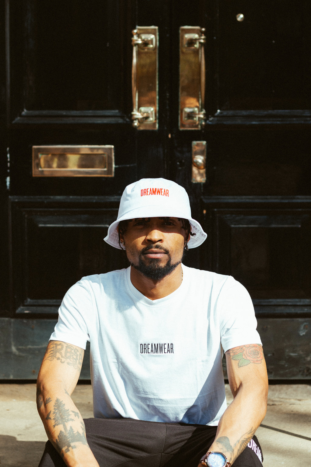 DREAMWEAR BUCKET HAT 'WHITE' - DREAMWEAR