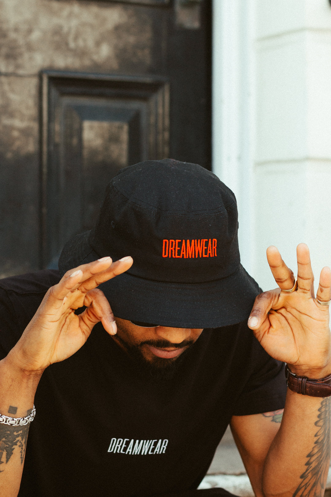 DREAMWEAR BUCKET HAT 'BLACK' - DREAMWEAR