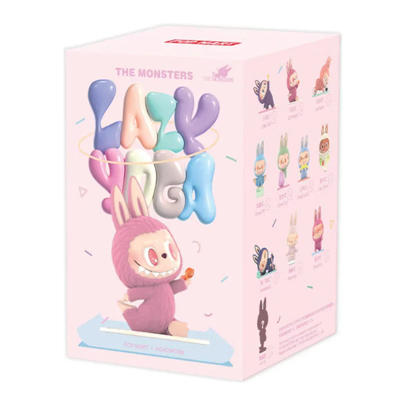 POP MART Labubu The Monsters Lazy Yoga Series Figure (Single Blind Box)