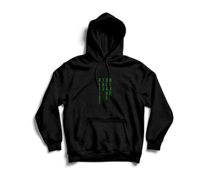 DREAMWEAR X 'MARTIX' CAPSULE HOODIE BLACK