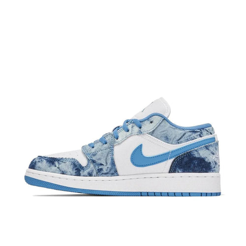 AIR JORDAN 1 LOW 'WASHED DENIM' GS - DREAMWEAR