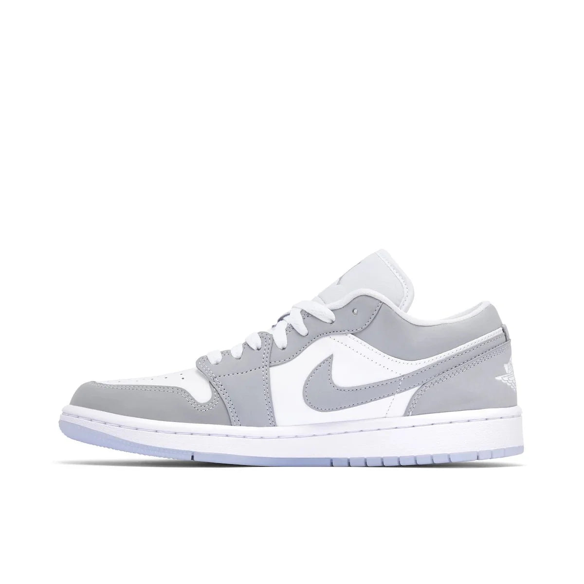 AIR JORDAN 1 LOW WHITE 'WOLF GREY' - DREAMWEAR