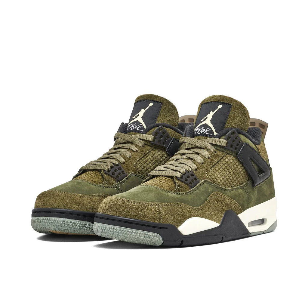 Air Jordan 4 Craft Olive PS – Pre - School Sizes - DREAMWEAR