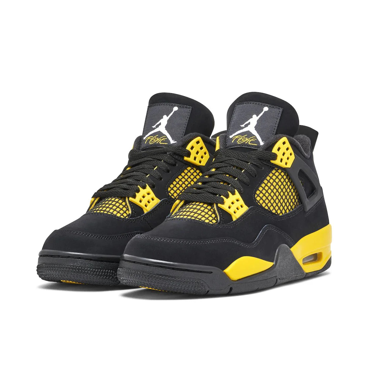 Air Jordan 4 Retro Thunder 2023 – Iconic Black & Yellow Release - DREAMWEAR