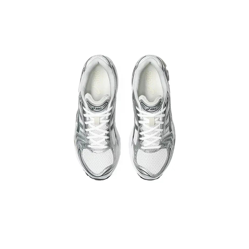 ASICS GEL-KAYANO 14 White Silver - Green Metallic