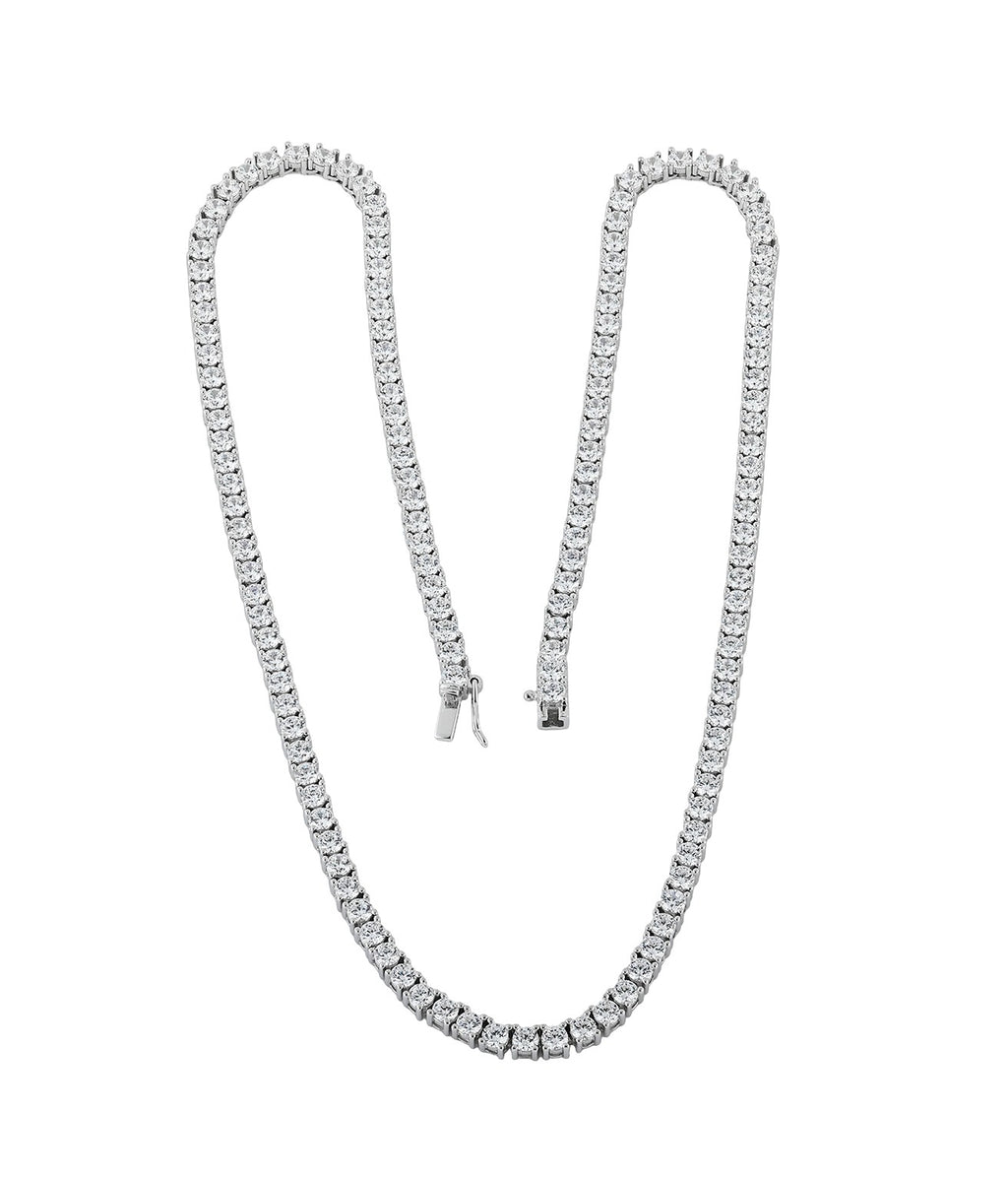 3mm tennis silver chain