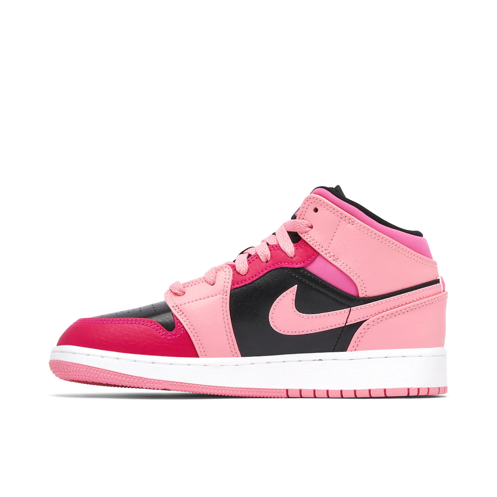 AIR JORDAN 1 MID GS 'CORAL CHALK'