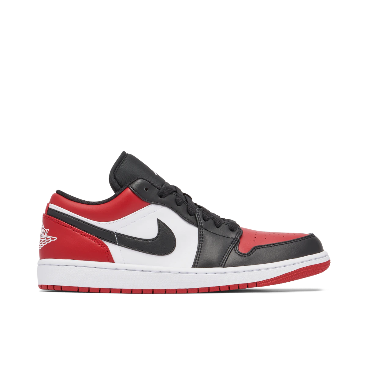 Air Jordan 1 Low GS 'Bred Toe' - DREAMWEAR