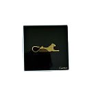 Cartier Vide Poche Panther Mini Tray Plate Leopard Animal Dish 2 set Auth New - DREAMWEAR
