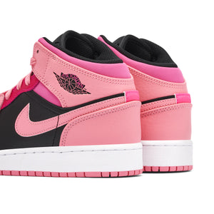 AIR JORDAN 1 MID GS 'CORAL CHALK'