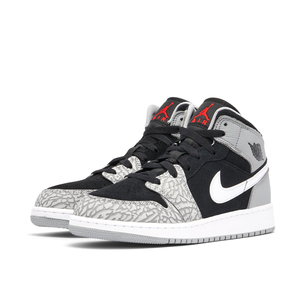 AIR JORDAN 1 MID SE 'ELEPHANT TOE' GS