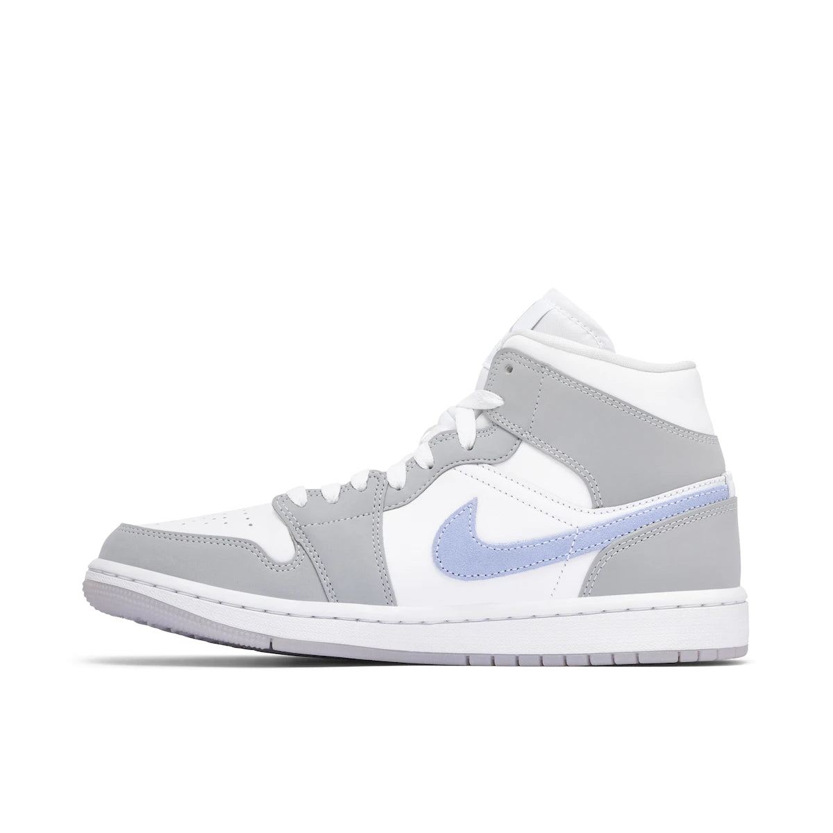 Air Jordan 1 Mid Wmns 'White Wolf Grey'