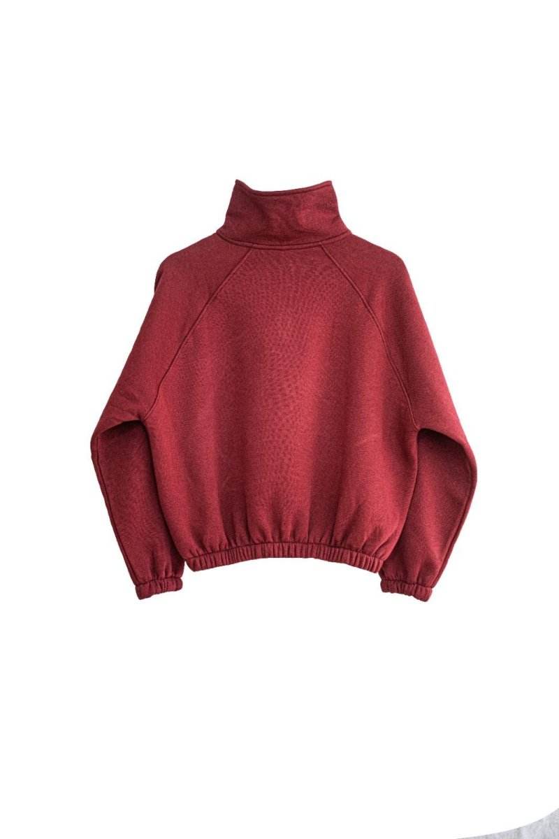 DREAMWEAR CROPPED TOP 'BURGUNDY' WMNS - DREAMWEAR