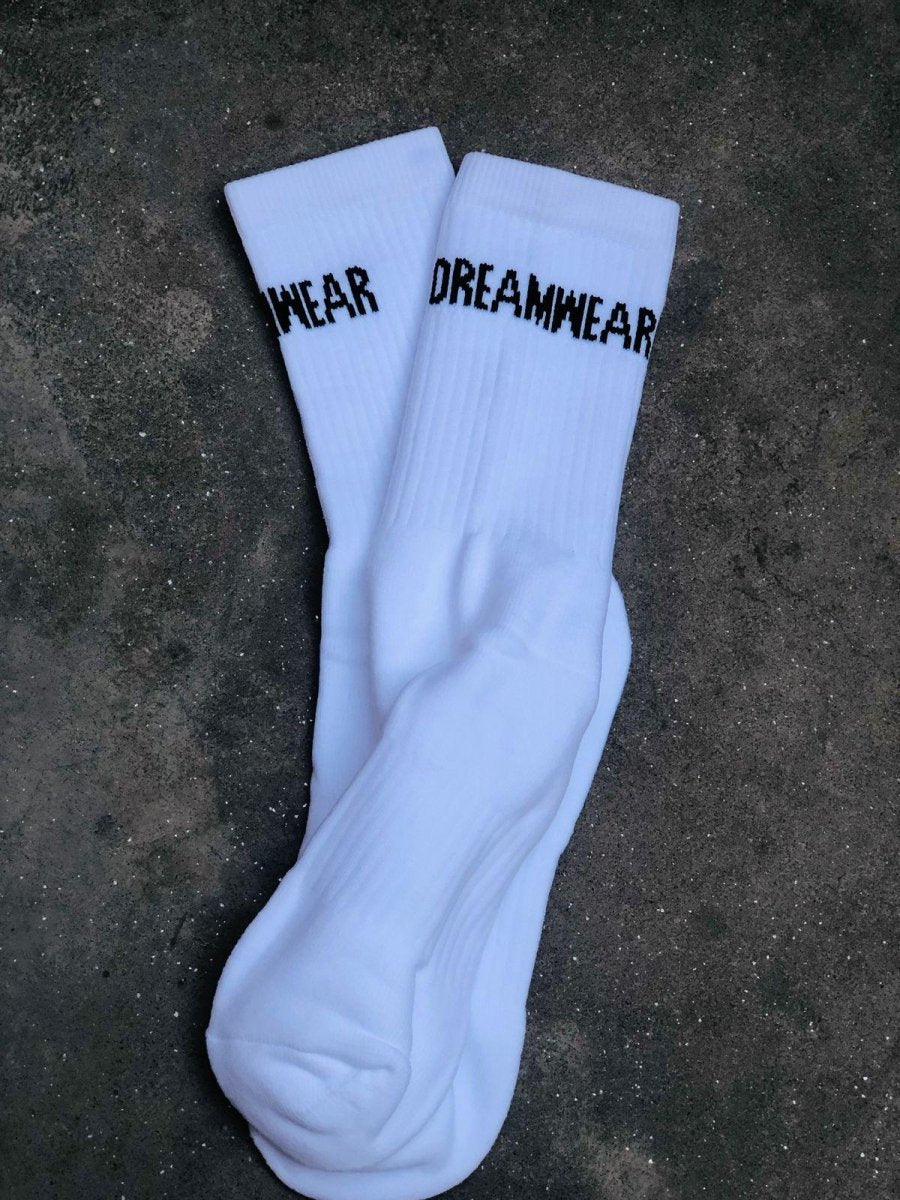 DREAMWEAR ESSENTIAL SOCKS 'WHITE' - DREAMWEAR