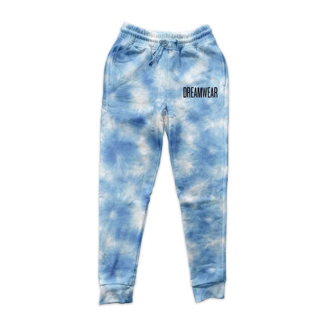 DREAMWEAR TIE DYE JOGGER 'SKY BLUE' - DREAMWEAR