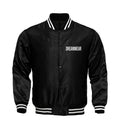 DREAMWEAR Varsity Jacket Unisex – Black | Premium Streetwear Jacket - DREAMWEAR