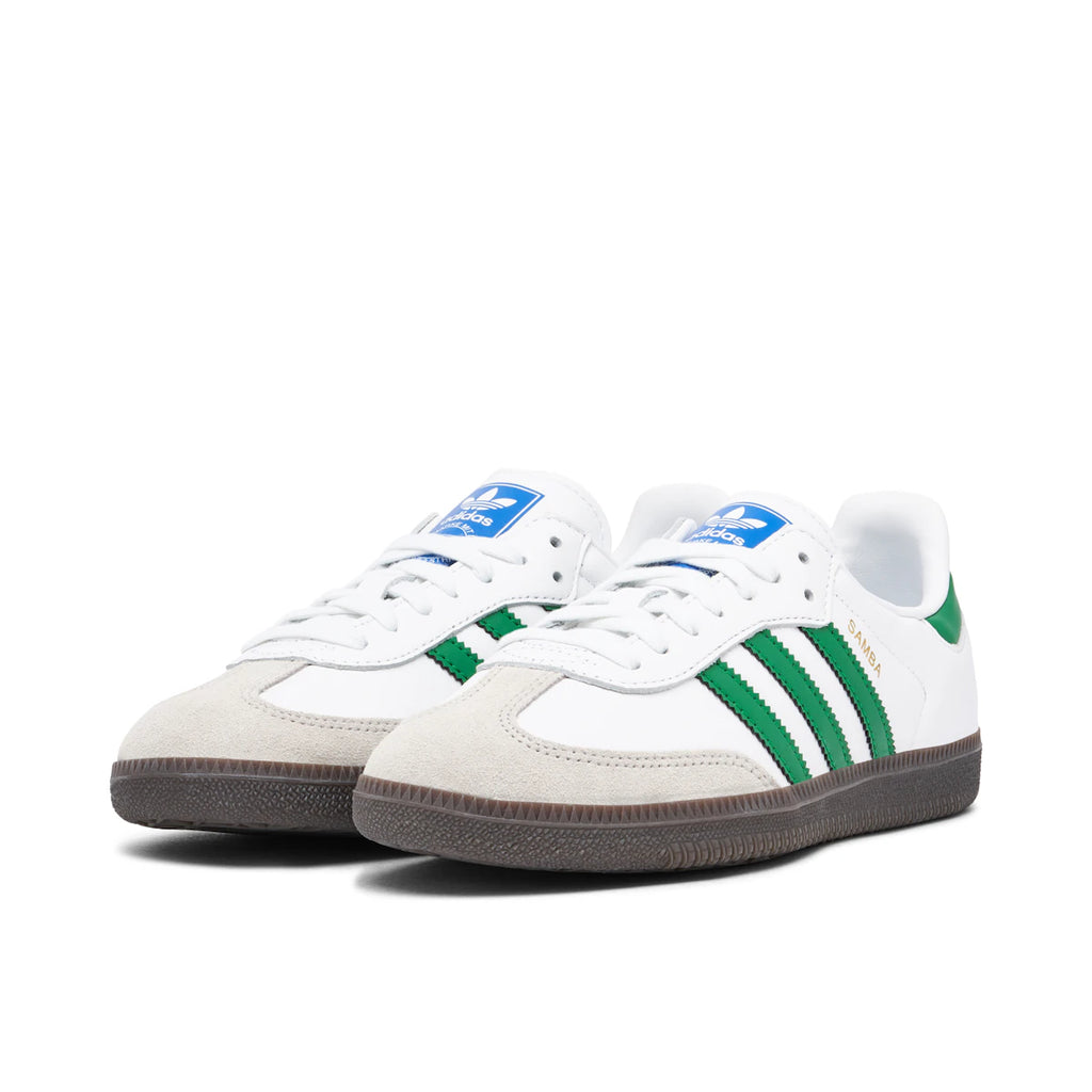Adidas Samba OG – White Green | Classic Lifestyle Sneaker