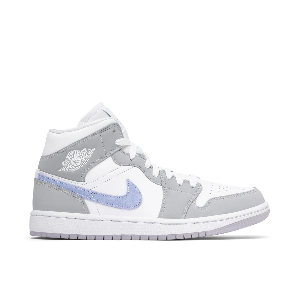 Air Jordan 1 Mid Wmns 'White Wolf Grey'