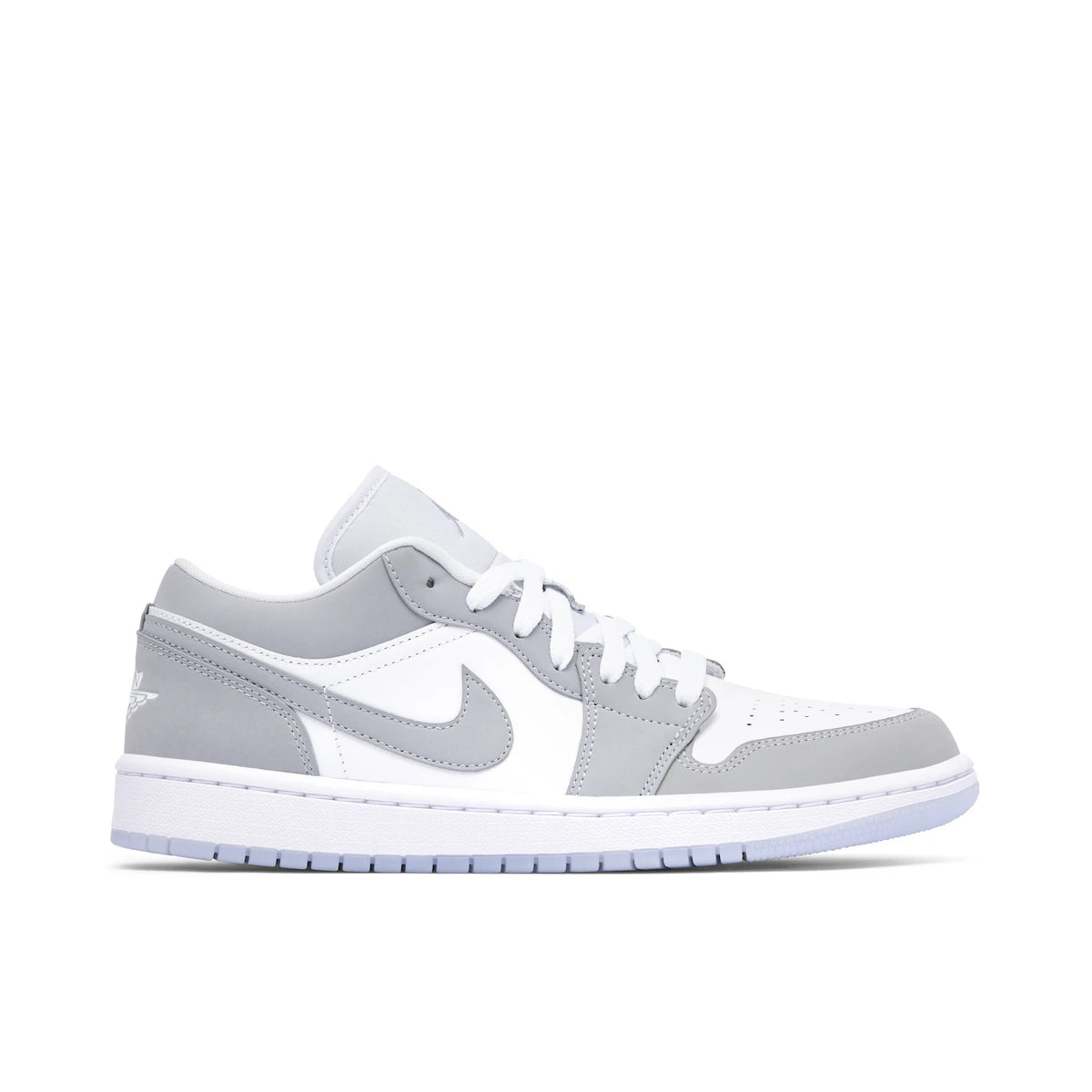 AIR JORDAN 1 LOW WHITE 'WOLF GREY'