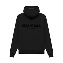 Fear of God Essentials Hoodie Black 'Stretch Limo' - DREAMWEAR