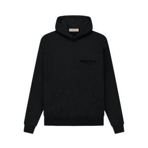 Fear of God Essentials Hoodie Black 'Stretch Limo'