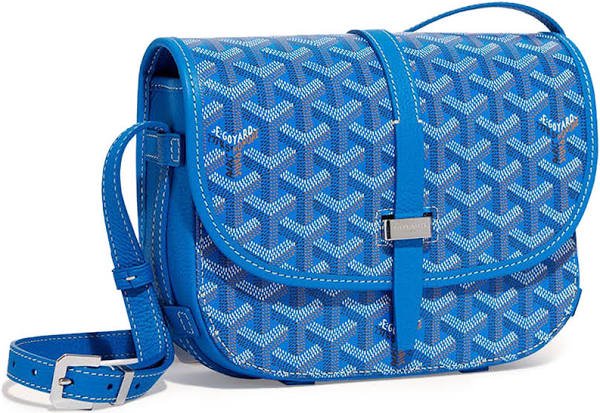Goyard Belvédère PM Crossbody Bag – Sky Blue - DREAMWEAR